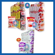 30pcs CV Bin Bin Pop Corn Snack (halal) - Choco / Strawberry / Blueberry Yogurt