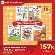 CB37 - Combo of 5 essential skills books for children (from 3 years old)