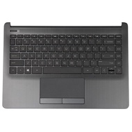 100% New HP 14-CF 14-DK 14S-CF 14S-DK Palmrest US with Keyboard and touchpad