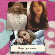 SNSD Girl’s Generation Taeyeon Solo Album Official Photocard Why , I , My Voice