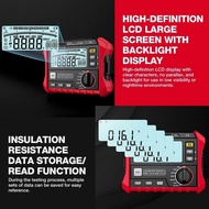 HT5203 Insulation Resistance Meter with Backlit Display and Easy Terminal Access