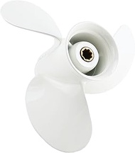 NovelBee 9 1/4X9 3/4-J 9 1/4X10 1/2-J 9 1/4X11-J Aluminum Alloy Propeller for Yamaha F8 F9.9 F15 F20