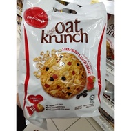 Biskut Oat Breakfast Diet Perisa Strawberry & Blackcurrant Munchy's 15x36g