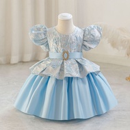 Children Dress Princess Dress Girl Flower Girl High-End Birthday Piano Performance Host Performance 
