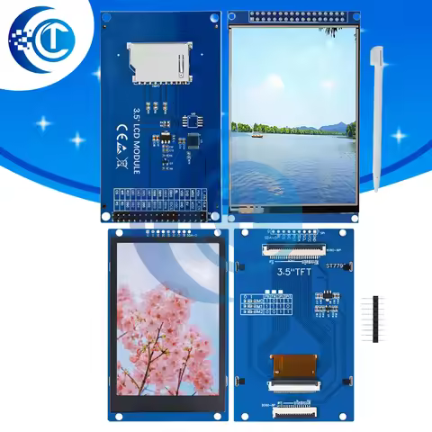 3.5 Inch 320x480 SPI TFT Serial Port Module 5V/3.3V PCB Adapter ST7796S/ST7796U LCD Display For Ardu