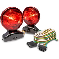 True MODS 20' Magnetic Red LED Trailer Tail Towing Light Kit [DOT FMVSS-108] [SAE STIP] [IP67 Submer