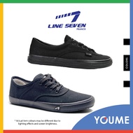 LINE7 6623 6655 Secondary School Black Shoes/Kasut Hitam Sekolah Menengah