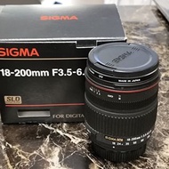 Sigma 18-200mm f/3.5-6.3 DC Lens, for Nikon F
