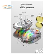 XYH20 Wireless Bluetooth Rgb Mechanical Mouse E-Sports Bluetooth Mouse Black