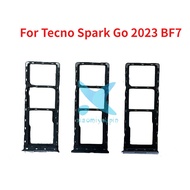 SIM Card Tray For Tecno Spark Go 2023 BF7 BF7N Sim Holder Slot Adapte