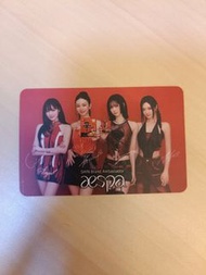 農心 辛拉麵 aespa 記念小卡