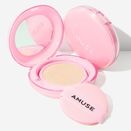 [AMUSE] WONYOUNG - Dew Power Vegan Cushion Foundation (Full Set + Refill) - 4 Shades