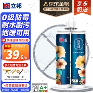 立邦 美缝剂 甄美缝瓷砖美缝地砖填缝剂十大品牌防霉美缝胶双组份勾缝剂地暖可用瓷缝剂 闪亮银（时尚百搭40%选择）