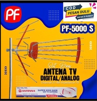 Antena Antenna TV Luar PF Goceng PF5000 Super High Gain UHF Pf 5000-digital