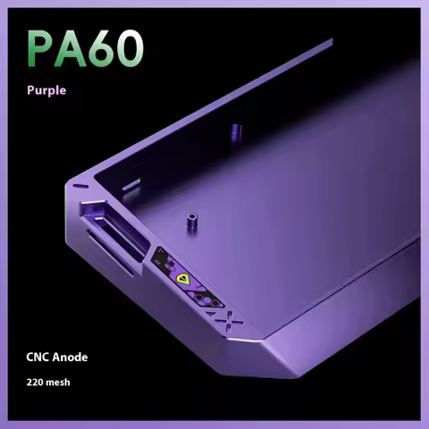 PIIFOX PA60 Keyboard Case 220grit Anodizing Aluminum Alloy Customization Accessories for WOOTING 60H