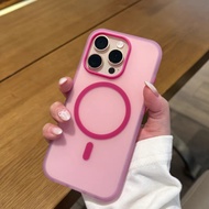 casing iPhone 16 Pro Max 16 Plus 15 pro max 14 pro max  Magnetic Phone Case