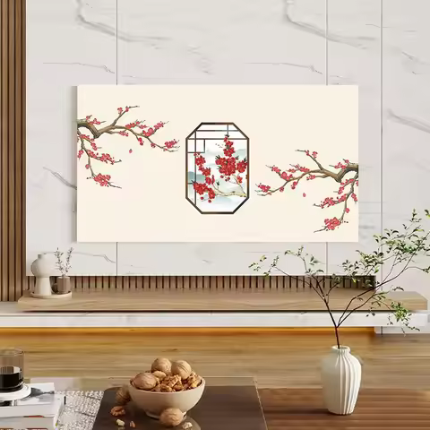 ​New High Elasticity TV Dust Cover, Sunproof Universal Monitor Dust Protector for 32/40/46/55/69/76 