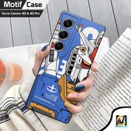 HP NEWEST TECNO CAMON 40 PRO 5G & TECNO CAMON 40 4G CASE 2026 gundam MOTIF | SOFTCASE TECNO CAMON 40