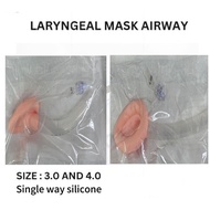 SILICONE ONE WAY LARYNGEAL MASK I SIZE 3.0 4.0 I SILICONE I SINGLE WAY I STERILE
