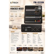 EZITECH PM-8350N 8 CHANNEL PROFESSIONAL POWER MIXER