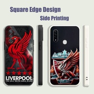 Casing For Vivo Y15A Y15S Y11S Y1S Y11 Y81 Y81S Y81i Liverpool red fc FXT01 Phone Case Square Edge
