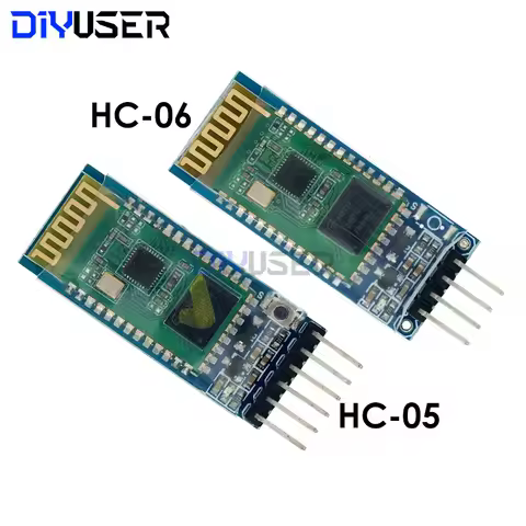 DIYUSER NEW HC-05 HC 05 hc-06 HC 06 RF Wireless Bluetooth Transceiver Slave Module RS232 / TTL to UA