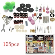 Pearly (In Stock) 216/105Pcs Mini Multi-function Sanding Tool Electric Grinding Set Glass Polishing 