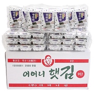 สาหร่ายเกาหลี 김 ยกลัง90ห่อราคาส่ง No1 Korean ไม่เค็ม #อาหารเกาหลี ราคาส่ง