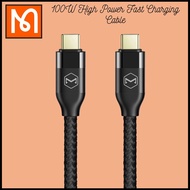 【Ready Stock】Mcdodo USB Cable 3.1 Type-C to Type-C 3.1 USB-C Cables Type C Fast Charging