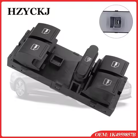 Electric Window Power Panel Control Switch Driver Seat For VW Golf MK5 MK6 Passat B6 B7 Tiguan Jetta