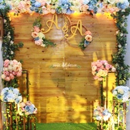 sewa backdrop, dekorasi lamaran