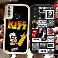 J-77 Fashion Rock Band Soft Case for VIVO Y17 Y17S Y12 Y15 Y19 2019 Cover