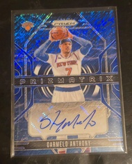 Carmelo Anthony Panini Prizm NBA Blue Shimmer FOTL basketball Hobby Box NBA Cards 2425 New York Knic
