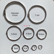 ROUND BAG RING STAINLESS O-RING OPEN-CLOSE