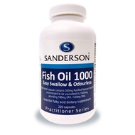 Sanderson Fish Oil 1000mg 180mg EPA/120mg DHA 220 Capsules