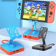 Portable Switch Dock,【4K@60Hz】 TV Docking Station for Nitendo Switch/Switch OLED,Steam Deck, Rog All