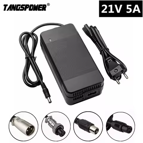 21V 5A Lithium Battery Charger 21V5A For 5Series 18V Li-ion battery pack Electric drill Battery Char