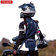 FEHER FEHER Motorcycle Cycling Jersey Women Four Seasons Warm Waterproof Tension Jersey Shock-resist