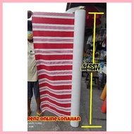 ☽ ▪ ☢ Per Meter Stripe Tolda Trapal 6ft Height x per meter sa haba / Diy Lona/ Lona Tolda Tarpaulin