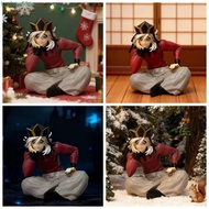 LANFENG Demon Slayer Action Figures, Desktop Ornament Noodle Stopper Douma Model Toys, Home Decor PV