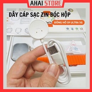 Cáp sạc Zin bóc hộp đồng hồ S9 ULTRA 5G sạc nhanh không nóng máy AHAI STORE