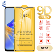 กระจกนิรภัยสำหรับ OPPO A60 A79 A18 A38 A98 A78 A58 4G A1 A77s A77 A76 A74 A57 A17k A17 A16 a16k A55 A54 A15s A15 A96 A95 A94 A92 A72 A52 A3s A5s A5 A9 A53 5G 9D ผ้าไหมหน้าจอครอบคลุมเต็มรูปแบบฟิล์มป้องกันหน้าจอ