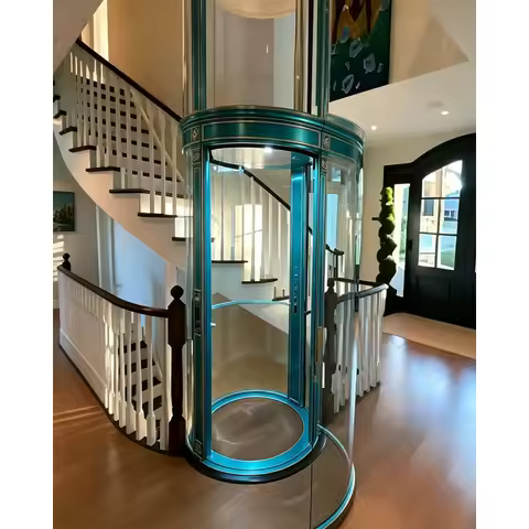 High Quality Elevator Lift Cheap Price Small Villa Apartment Passenger Elevator Stainless Steel Pers
