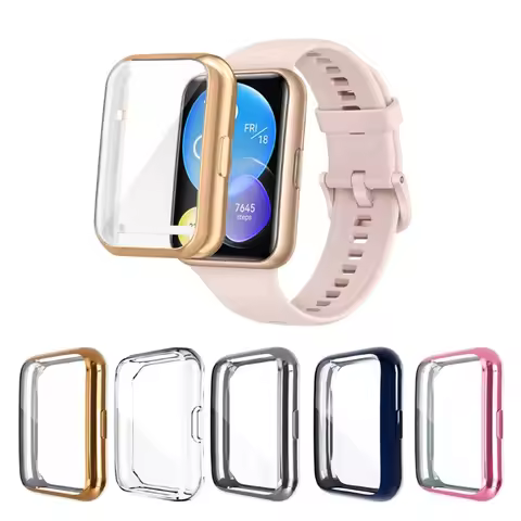 Soft Protective Watch Cover For HUAWEI Watch Fit 2 TPU Protective Case Compatible with HUAWEI Watch 