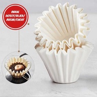 [REJECT SALE] Wave Filter Paper V60 110mm 8-12 Cups 100 PCS - AS110m