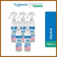 Hygienix,Ae|Germ-Kill!Ao>Alcohol$k^with:O_Moisturizer:oe_Trigger/oZ^Spray/EG^250ml/iB^Set of 5