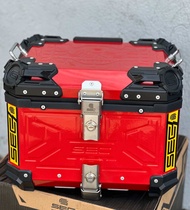 ALLOY TOP BOX SEC Original BLACK OPS 45Liters With Backrest and Baseplate
