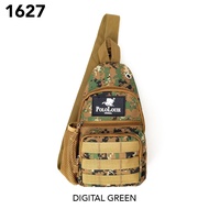 Original Polo Louie Mens Army Tactical Chest Pack Outdoor Sport Crossbody Shoulder Bag Beg Askar Lel