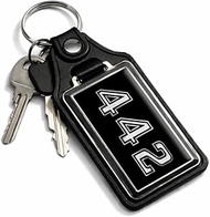 Brotherhood 1964-1974 Compatible with Cutlass 442 Engine Design Keychain
