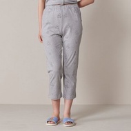 DINOTAENG | QUOKKA & BOBO 印花八分褲-迷霧灰